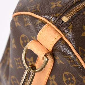 LOUIS VUITTON ルイヴィトン モノグラム キーポルバンドリエール55 2WAY ボストンバック M41414 ブラウン キャンバス 良品 中古 4a004899