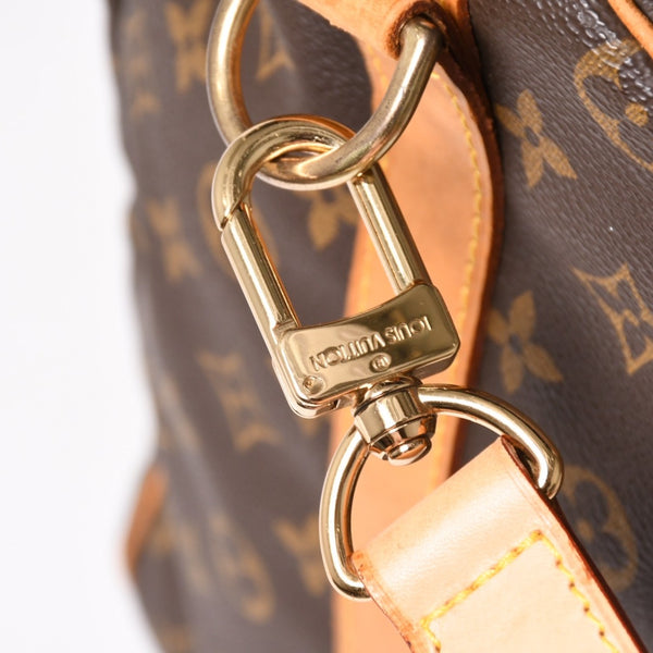 LOUIS VUITTON ルイヴィトン モノグラム キーポルバンドリエール50 ブラウン M41416 ボストンバッグ 美品 中古 4a005242