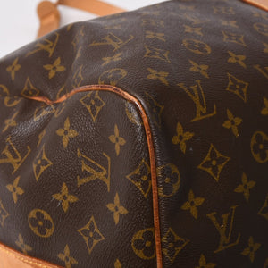 LOUIS VUITTON ルイヴィトン モノグラム キーポルバンドリエール55 2WAY ボストンバック M41414 ブラウン キャンバス 良品 中古 4a004899