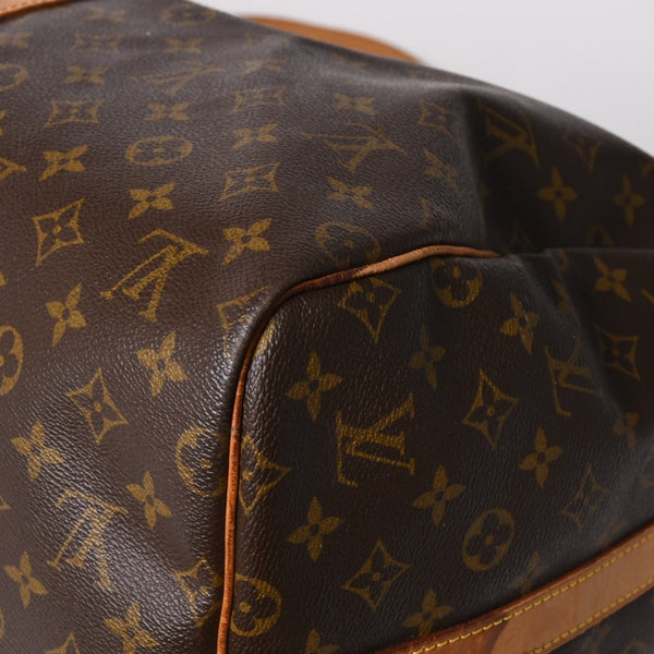 LOUIS VUITTON ルイヴィトン モノグラム キーポルバンドリエール55 2WAY ボストンバック M41414 ブラウン キャンバス 良品 中古 4a004899