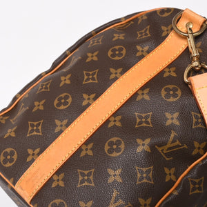 LOUIS VUITTON ルイヴィトン モノグラム キーポルバンドリエール50 ブラウン M41416 ボストンバッグ 美品 中古 4a005242