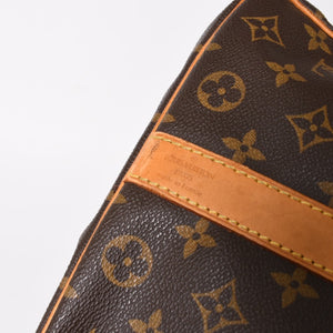 LOUIS VUITTON ルイヴィトン モノグラム キーポルバンドリエール50 ブラウン M41416 ボストンバッグ 美品 中古 4a005242