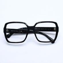 画像をギャラリービューアに読み込む, CHANEL シャネル スクエア型サングラス 5408 c.622/1W サイズ56□17 140 ブラック 伊達メガネ アイウェア ゴールドメタル金具 美品 中古 4a005243