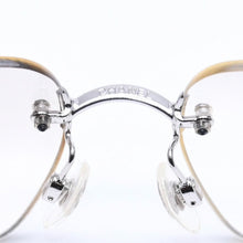画像をギャラリービューアに読み込む, 極美品 CHANEL シャネル リムレス サングラス 4017 c.124/6l サイズ62□17 120 ココマーク グラデーション アイウェア シルバー金具 中古 4a005424