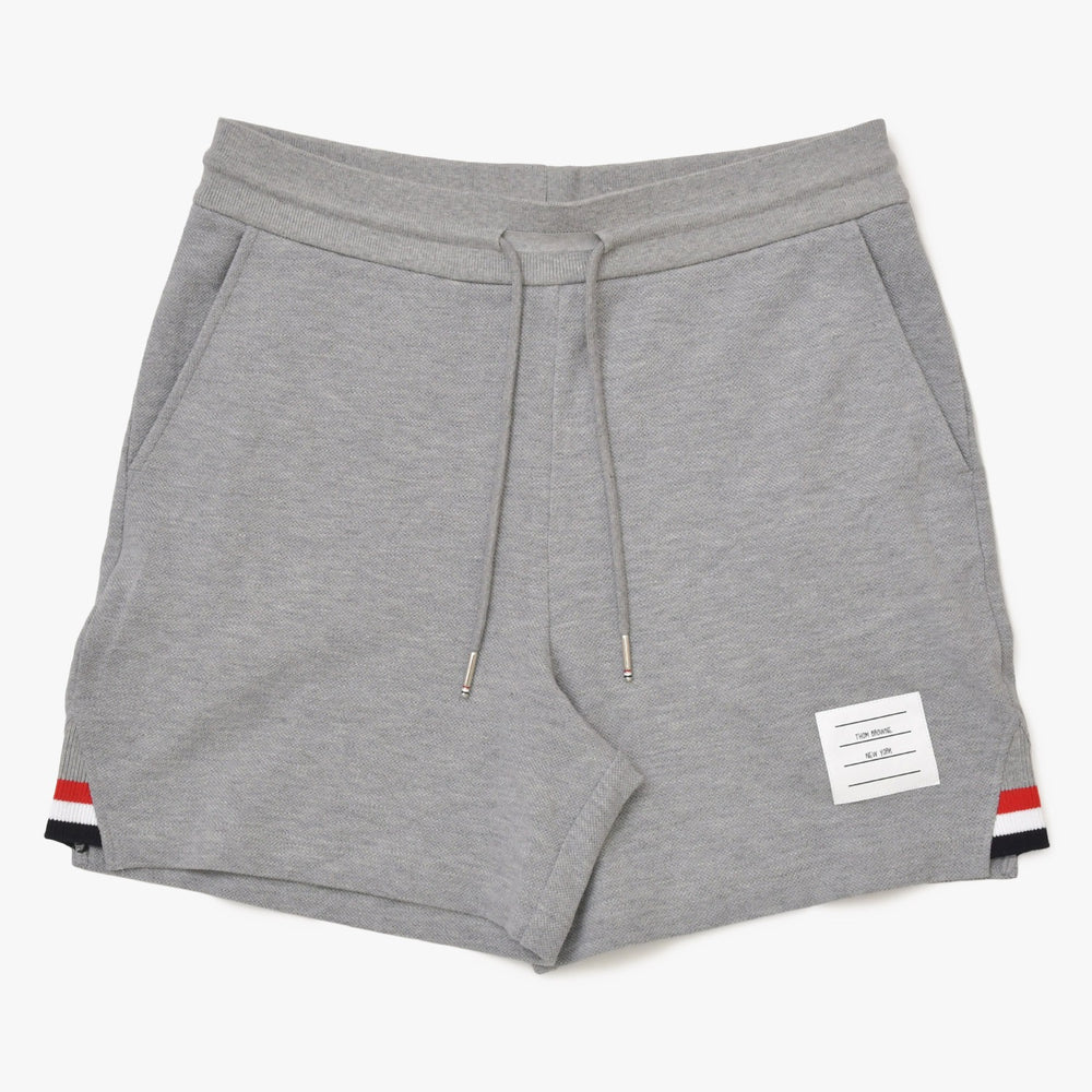 Very Good Condition THOM BROWNE Shorts Sweat FJQ088A-00050-055 Cotton Gray Size 42 Used 4a005244