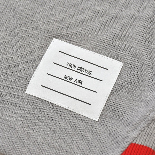 極美品 THOM BROWNE トムブラウン ショートパンツ スウェット FJQ088A-00050-055 コットン グレー サイズ42 中古 4a005244