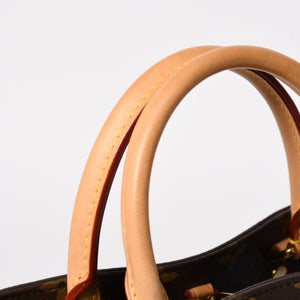 極美品 LOUIS VUITTON ルイヴィトン モンテーニュMM モノグラム ハンドバッグ M41056 ブラウン 中古 4a005309