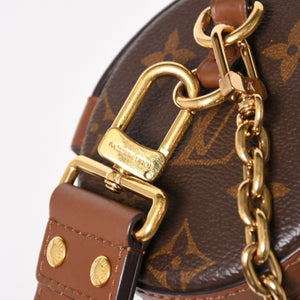 極美品 LOUIS VUITTON ルイヴィトン パピヨン トランク 2WAY ショルダーバッグ ハンドバッグ M57835 モノグラムレザー ゴールド金具 中古 4a005321
