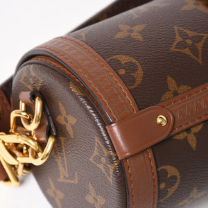 極美品 LOUIS VUITTON ルイヴィトン パピヨン トランク 2WAY ショルダーバッグ ハンドバッグ M57835 モノグラムレザー ゴールド金具 中古 4a005321