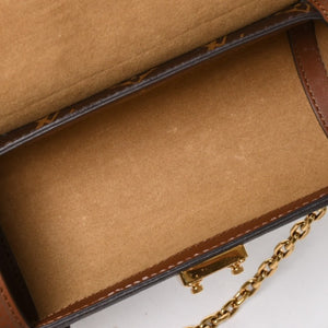 極美品 LOUIS VUITTON ルイヴィトン パピヨン トランク 2WAY ショルダーバッグ ハンドバッグ M57835 モノグラムレザー ゴールド金具 中古 4a005321