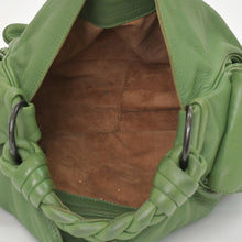 Load image into Gallery viewer, BOTTEGA VENETA ボッテガヴェネタ イントレチャート ハンドバッグ 14413V174C 3102 カーキ カーフ 美品 中古 4a005250