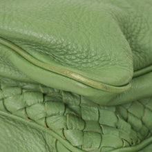 Load image into Gallery viewer, BOTTEGA VENETA ボッテガヴェネタ イントレチャート ハンドバッグ 14413V174C 3102 カーキ カーフ 美品 中古 4a005250