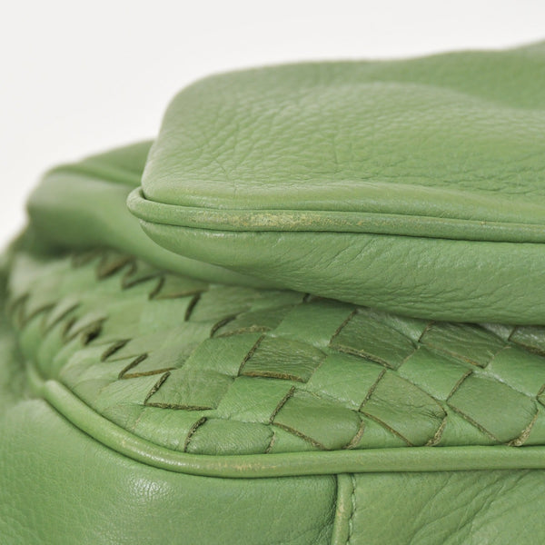 BOTTEGA VENETA Intrecciato Handbag 14413V174C 3102 Khaki Calf Good Condition Used 4a005250