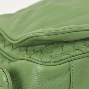 BOTTEGA VENETA Intrecciato Handbag 14413V174C 3102 Khaki Calf Good Condition Used 4a005250