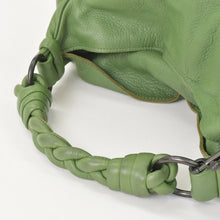 Load image into Gallery viewer, BOTTEGA VENETA ボッテガヴェネタ イントレチャート ハンドバッグ 14413V174C 3102 カーキ カーフ 美品 中古 4a005250
