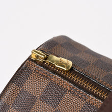 Load image into Gallery viewer, 極美品 LOUIS VUITTON ルイヴィトン パピヨン30 ハンドバッグ N51303 ダミエ エベヌ ブラウン ゴールド金具 中古 4a005252