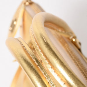 LOUIS VUITTTON ルイヴィトン ロックイット ハンドバッグ スハリ M91874 ゴールド金具 ゴールド シルバー 美品 中古 4a005337