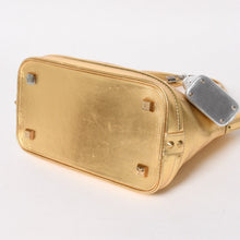 Load image into Gallery viewer, LOUIS VUITTTON ルイヴィトン ロックイット ハンドバッグ スハリ M91874 ゴールド金具 ゴールド シルバー 美品 中古 4a005337