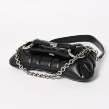 画像をギャラリービューアに読み込む, 極美品 GUCCI グッチ ホースビット 2wayショルダーバッグ 764339 レザー ブラック シルバー金具 中古 4a005266