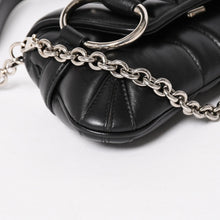 画像をギャラリービューアに読み込む, 極美品 GUCCI グッチ ホースビット 2wayショルダーバッグ 764339 レザー ブラック シルバー金具 中古 4a005266