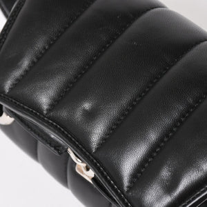 極美品 GUCCI グッチ ホースビット 2wayショルダーバッグ 764339 レザー ブラック シルバー金具 中古 4a005266