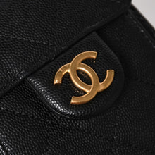 画像をギャラリービューアに読み込む, 極美品 CHANEL シャネル CHANEL 25 ミニ チェーンショルダーバッグ AS5631 ランダム番台 ココマーク キャビアスキン 中古 4a005368
