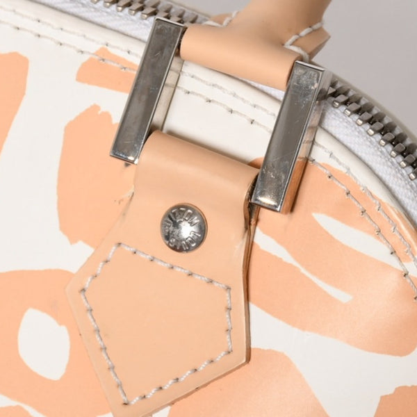 LOUIS VUITTON Monogram Graffiti Alma PM Oriental Handbag M92178 White Beige Good Condition Used 4a005264