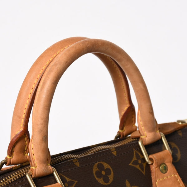 LOUIS VUITTON ルイヴィトン スピーディ30 ハンドバッグ M41526 モノグラム ブラウン ゴールド金具 美品 中古 4a005247