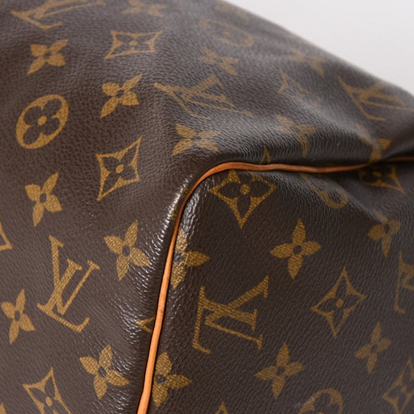 LOUIS VUITTON ルイヴィトン スピーディ30 ハンドバッグ M41526 モノグラム ブラウン ゴールド金具 美品 中古 4a005247