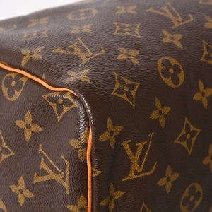 LOUIS VUITTON ルイヴィトン スピーディ30 ハンドバッグ M41526 モノグラム ブラウン ゴールド金具 美品 中古 4a005247