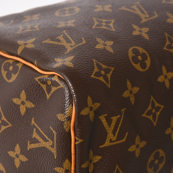 LOUIS VUITTON ルイヴィトン スピーディ30 ハンドバッグ M41526 モノグラム ブラウン ゴールド金具 美品 中古 4a005247