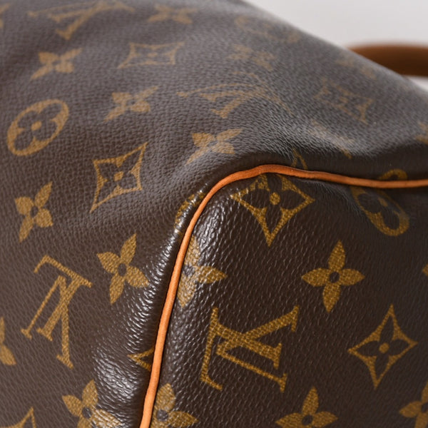 LOUIS VUITTON ルイヴィトン スピーディ30 ハンドバッグ M41526 モノグラム ブラウン ゴールド金具 美品 中古 4a005247