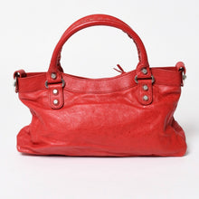 Load image into Gallery viewer, 極美品 BALENCIAGA バレンシアガ ジャイアント ファースト 2WAYバッグ 285433 レザー レッド ゴールド金具 中古 4a005272