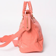 Load image into Gallery viewer, 極美品 BALENCIAGA バレンシアガ ザ・ヴェロ ショルダー ハンドバッグ 2way 282010 レザー シャンパンゴールド金具 ピンク 中古 4a005273