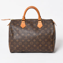 Load image into Gallery viewer, LOUIS VUITTON ルイヴィトン スピーディ30 ハンドバッグ M41526 モノグラム ブラウン ゴールド金具 美品 中古 4a004868