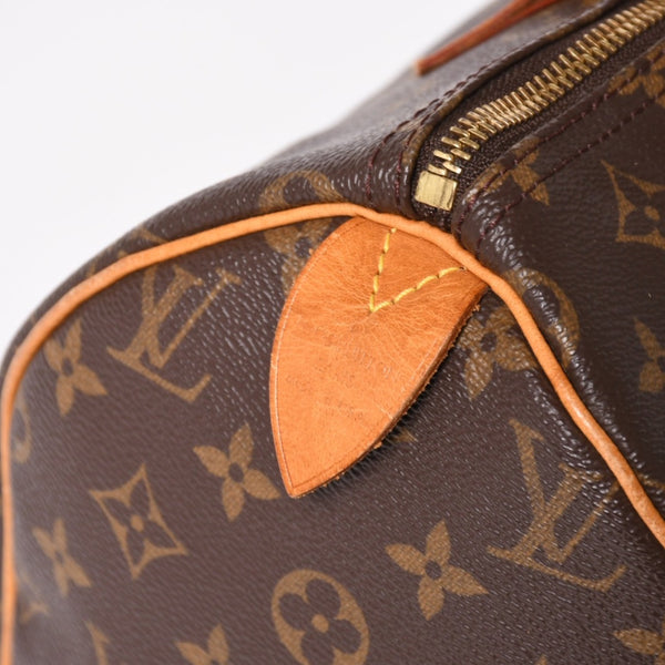 LOUIS VUITTON ルイヴィトン スピーディ30 ハンドバッグ M41526 モノグラム ブラウン ゴールド金具 美品 中古 4a004868