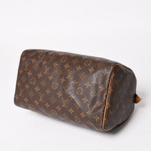 Load image into Gallery viewer, LOUIS VUITTON ルイヴィトン スピーディ30 ハンドバッグ M41526 モノグラム ブラウン ゴールド金具 美品 中古 4a004868