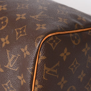 LOUIS VUITTON ルイヴィトン スピーディ30 ハンドバッグ M41526 モノグラム ブラウン ゴールド金具 美品 中古 4a004868