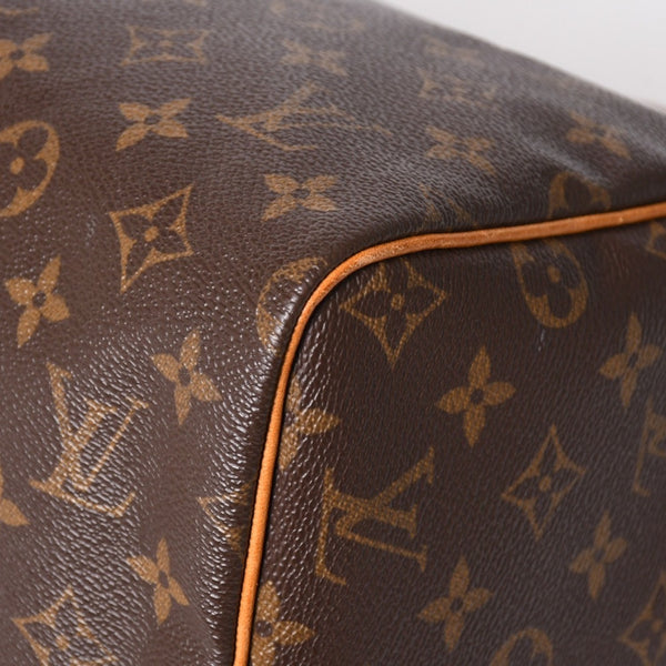 LOUIS VUITTON ルイヴィトン スピーディ30 ハンドバッグ M41526 モノグラム ブラウン ゴールド金具 美品 中古 4a004868