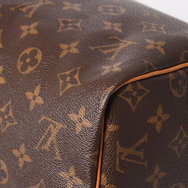 LOUIS VUITTON ルイヴィトン スピーディ30 ハンドバッグ M41526 モノグラム ブラウン ゴールド金具 美品 中古 4a004868