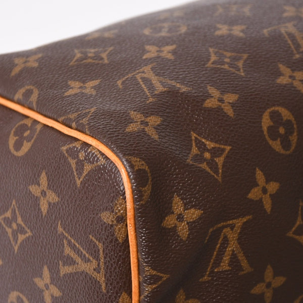 LOUIS VUITTON ルイヴィトン スピーディ30 ハンドバッグ M41526 モノグラム ブラウン ゴールド金具 美品 中古 4a004868