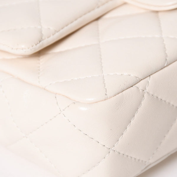 CHANEL シャネル スモール トップハンドル フラップ 2WAYバッグ AS4023 ランダム番台 ココマーク シャイニーラムスキン 美品 中古 4a005369