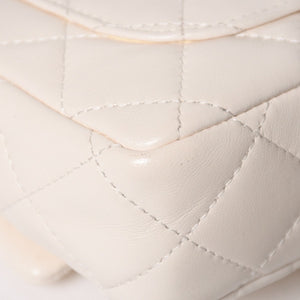 CHANEL シャネル スモール トップハンドル フラップ 2WAYバッグ AS4023 ランダム番台 ココマーク シャイニーラムスキン 美品 中古 4a005369