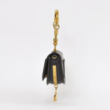 Load image into Gallery viewer, 極美品 CHLOE クロエ ナイル ミノディエール レザー 2WAY ハンドバッグ ショルダーバッグ ブラック ゴールド金具 04-47-99-65 中古 4a005276