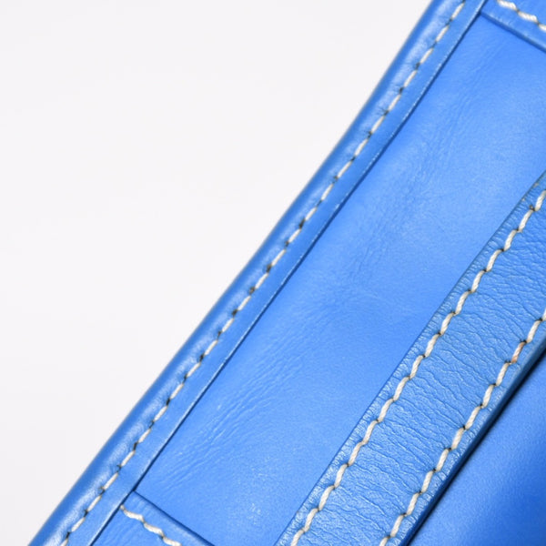 Very Good Condition GOYARD Cup Vert PM Bag Shoulder Bag CAPVE2PMLTY10CL10P PVC Leather Blue Used 4a005297