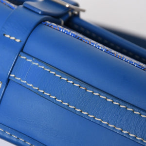 Very Good Condition GOYARD Cup Vert PM Bag Shoulder Bag CAPVE2PMLTY10CL10P PVC Leather Blue Used 4a005297