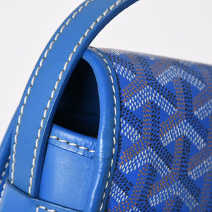 Very Good Condition GOYARD Cup Vert PM Bag Shoulder Bag CAPVE2PMLTY10CL10P PVC Leather Blue Used 4a005297