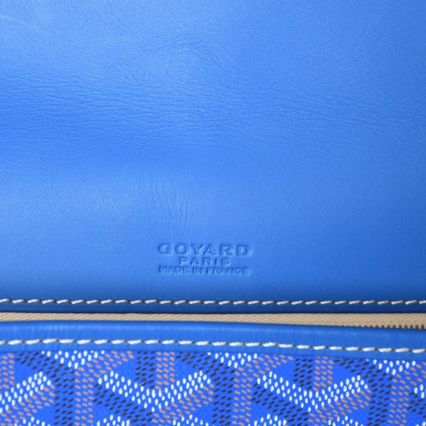 Very Good Condition GOYARD Cup Vert PM Bag Shoulder Bag CAPVE2PMLTY10CL10P PVC Leather Blue Used 4a005297