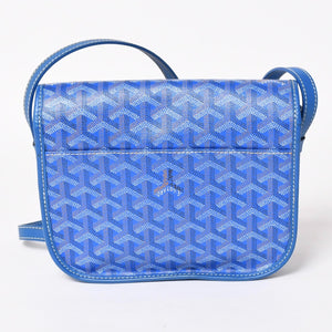 Very Good Condition GOYARD Cup Vert PM Bag Shoulder Bag CAPVE2PMLTY10CL10P PVC Leather Blue Used 4a005297