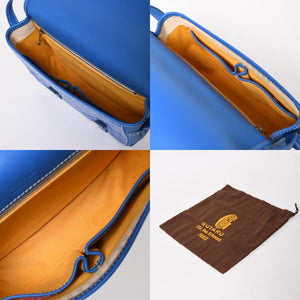 Very Good Condition GOYARD Cup Vert PM Bag Shoulder Bag CAPVE2PMLTY10CL10P PVC Leather Blue Used 4a005297